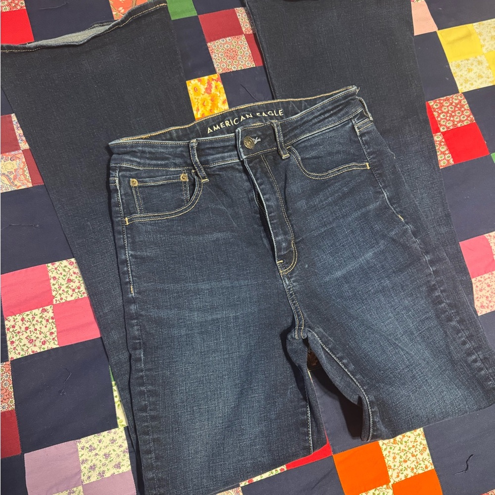 American Eagle Outfitters Highest Rise Flare size 6 Long